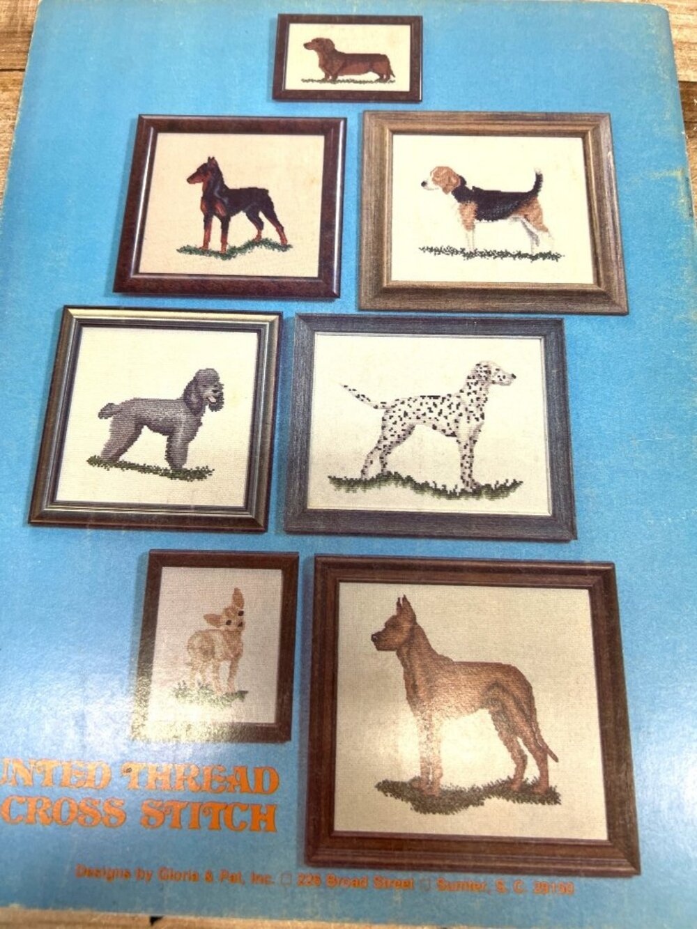 Dogs You Can Count On Cross Stitch Pattern Book By Vanessa - Picture 3 of 4